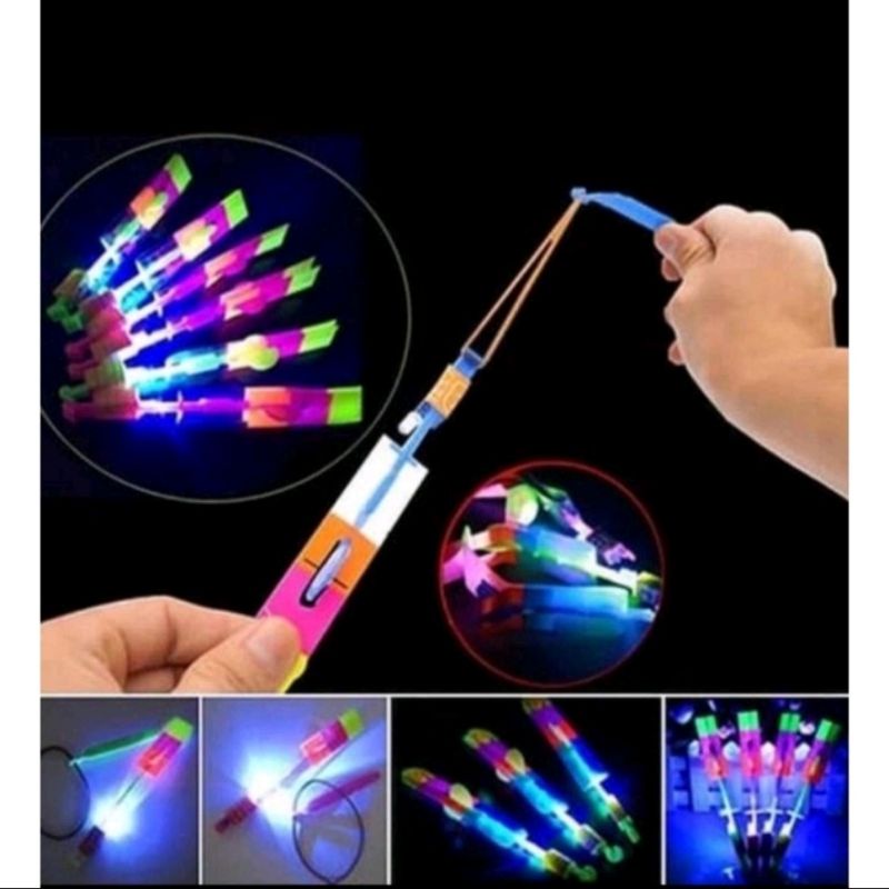 Slepetan Jadul || Kitiran Menyala LED || Kitiran Terbang Menyala || Mainan Jadul