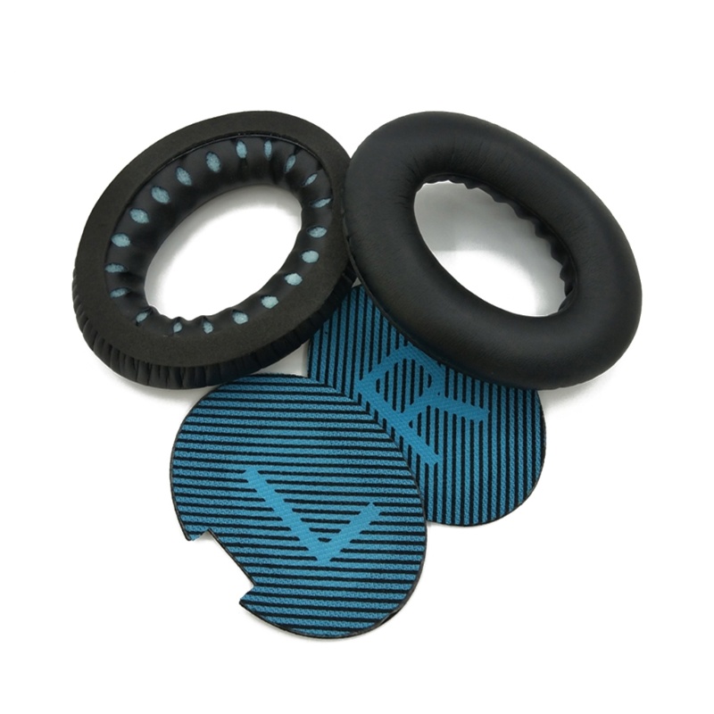 Bt Earcap Cover Untuk A2E QC15 QC25 Headset Ear Pads Busa Memori Lembut Kulit Protein