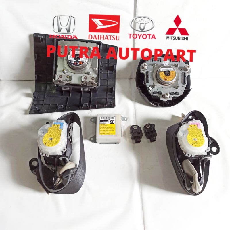 airbag komplit  air bag fullset new rush new terios  original