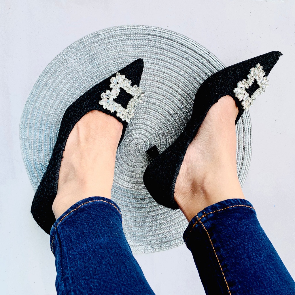 SEPATU WANITA HIGH HEELS PUMP ZS495 PREMIUM IMPORT