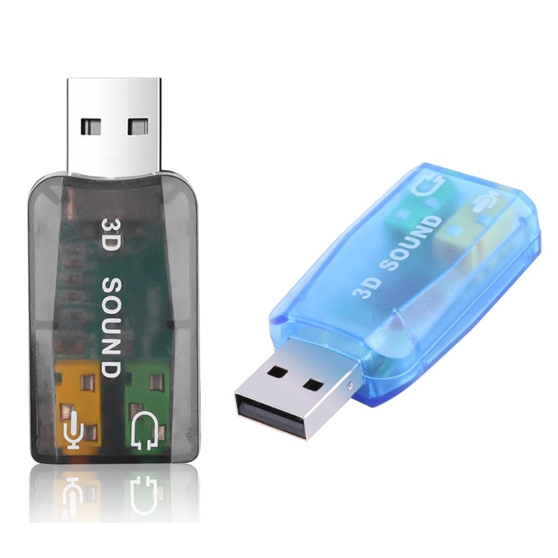 Zzz USB Adapter Suara Stereo Eksternal Untuk Windows2000/XP Plug and Use No Driver Need 5.1 Channel Sound Card