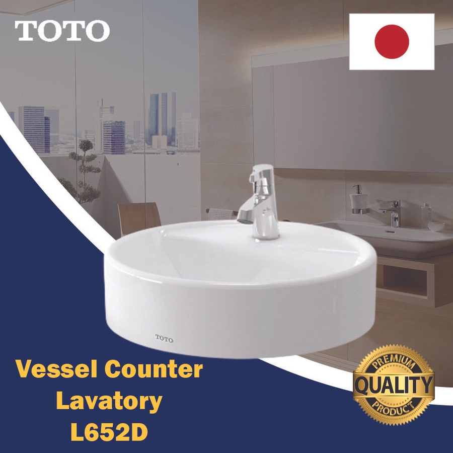 TOTO Lavatory L652D Body Only
