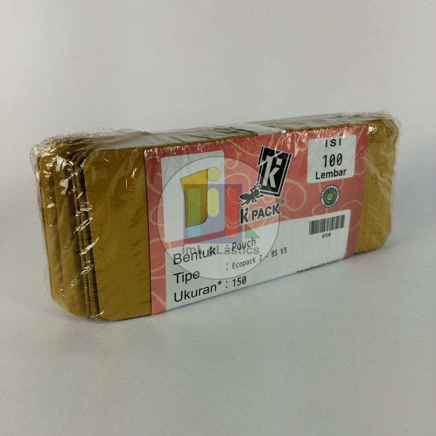 K pack Standing Pouch / Paper Kraft 50gr- 1 Pack