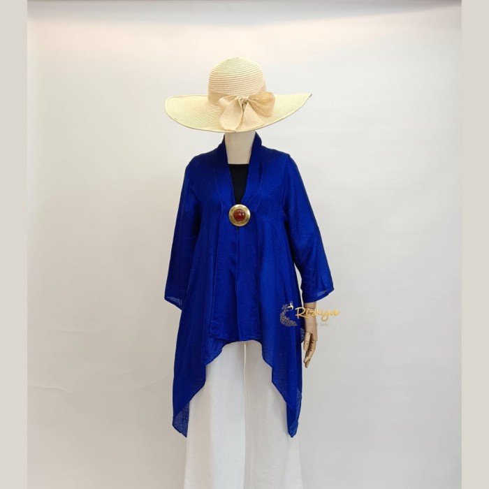 Rizkya Batik Blouse Arlita Atasan Batik Wanita - L