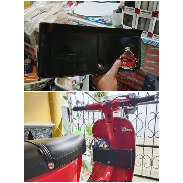 Tooltray Toolkit glove box Bagasi Vespa PTS Special Smallframe
