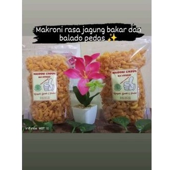 

MAKRONI RASA JAGUNG BAKAR DAN BALADO PEDAS 1KG HALAL MAKNYOS