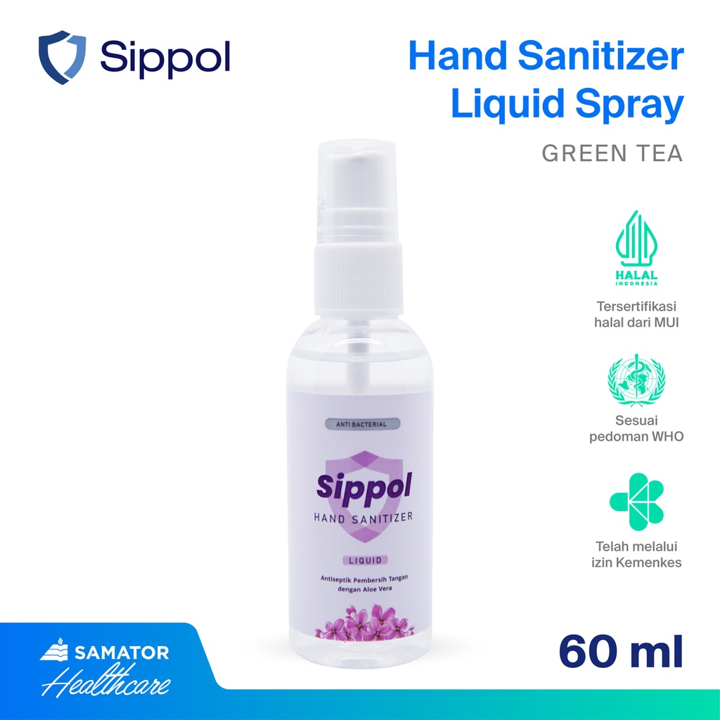 Sippol Hand Sanitizer Liquid 60 ml