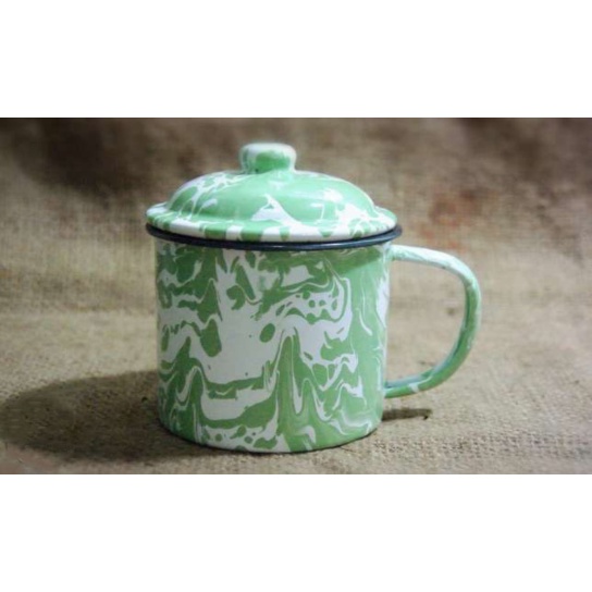 

Cangkir Mug Limited Gelas Enamel Seng Blirik Blurik Vintage 12cm Kaleng Jadul Jual