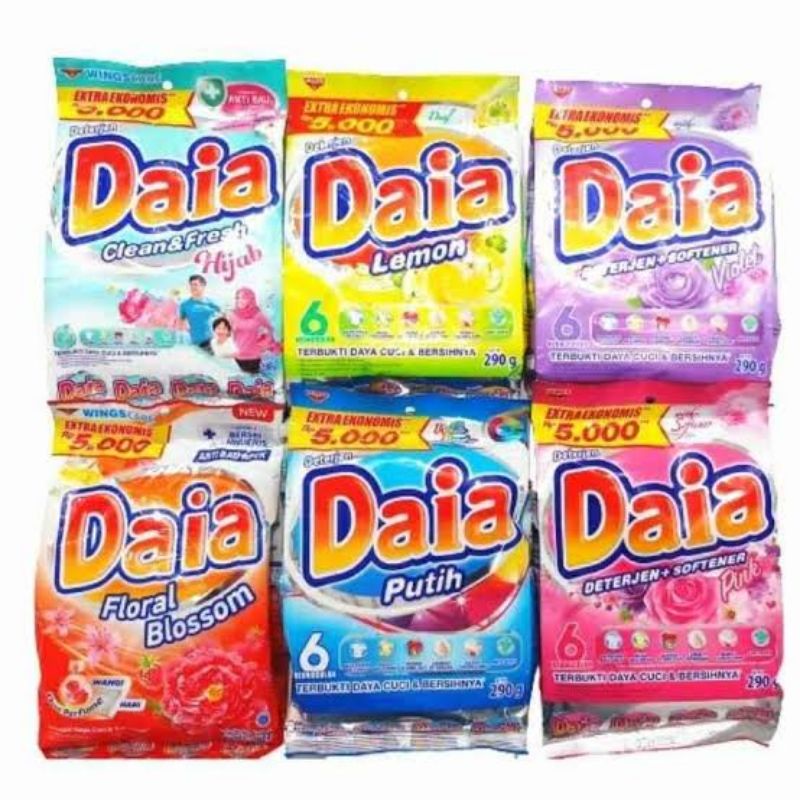 Daia deterjen bubuk 5000 245g