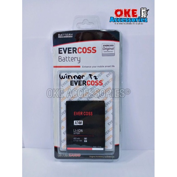 Baterai/Batre/Battery HP EVERCOSS A74M