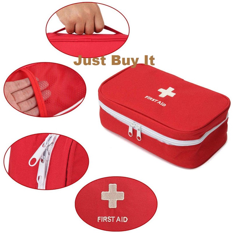 JBI-0217 Tas Obat P3K-Pouch Tas Obat P3K Travel-Tempat Penyimpanan Obat Organizer