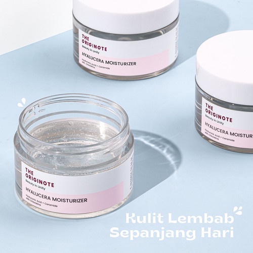 ✦SINAR✦The Originote Hyalucera | Cica-B5 Soothing with Centella Asiatica Moisturizer Gel 50ml - Pelembab Wajah