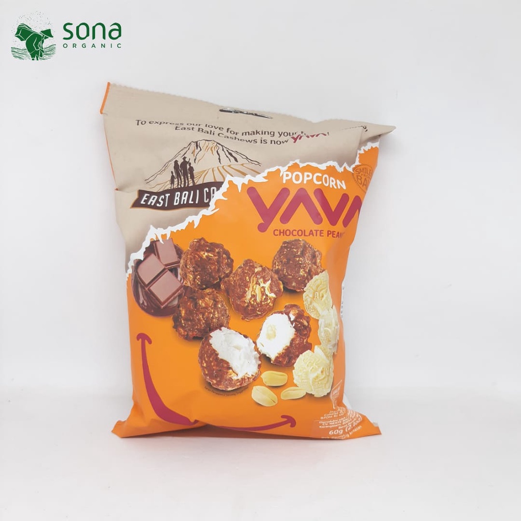 

YAVA Popcorn Chocolate Peanut 60g