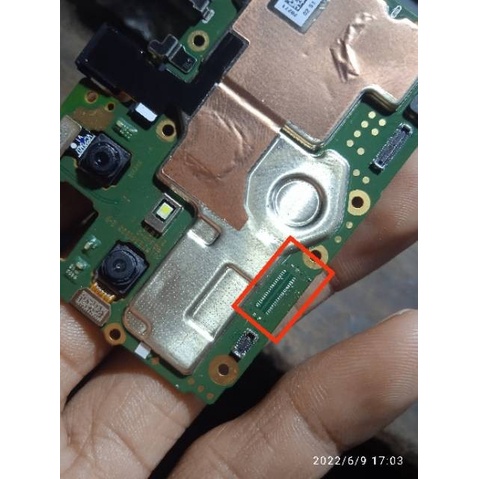 Compatible For Oppo A15 CPH2185 Konektor Lcd 40 pin Connector Fpc Lcd Oppo A15 1 PCS