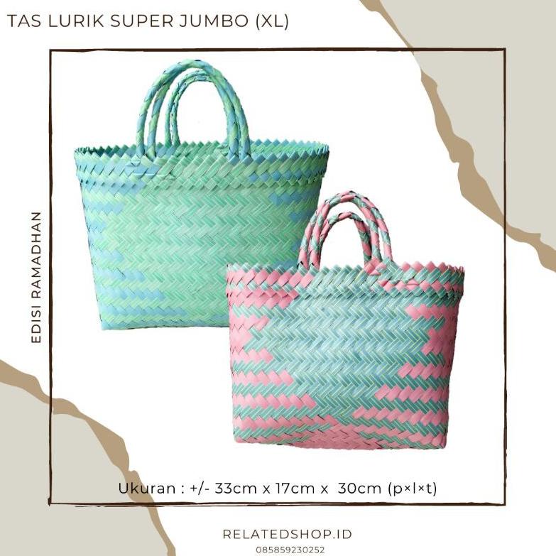 

[PGB] SUPPLIER ANYAMAN TAS SUPER JUMBO || HAMPERS LEBARAN || SOUVENIR ➽Super Promo
