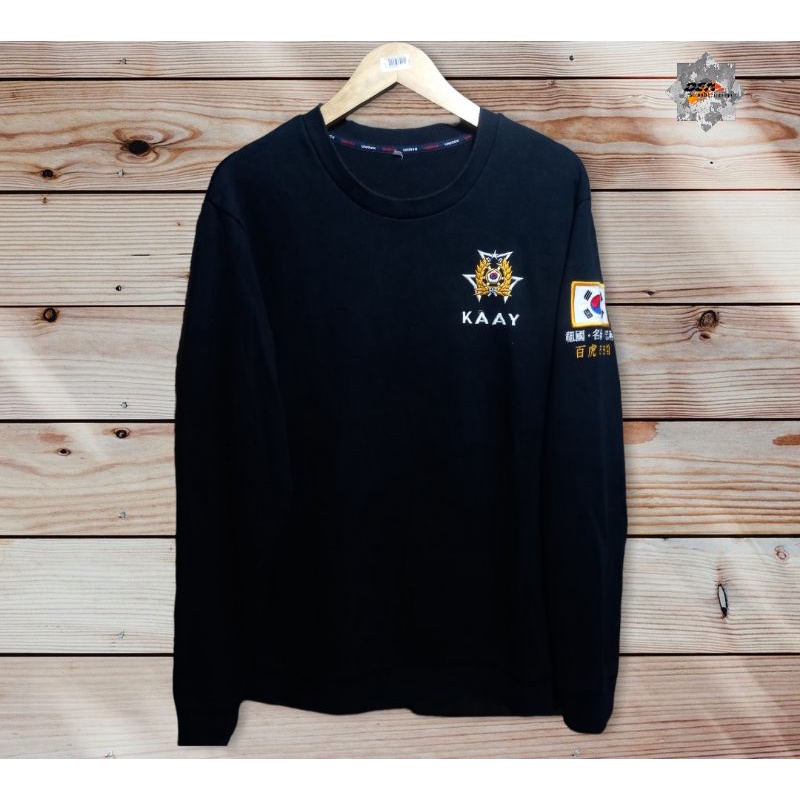 CREWNECK UNIREX ORIGINAL/BRAND UNIREX-HITAM ORIGINAL CREWNECK COWO