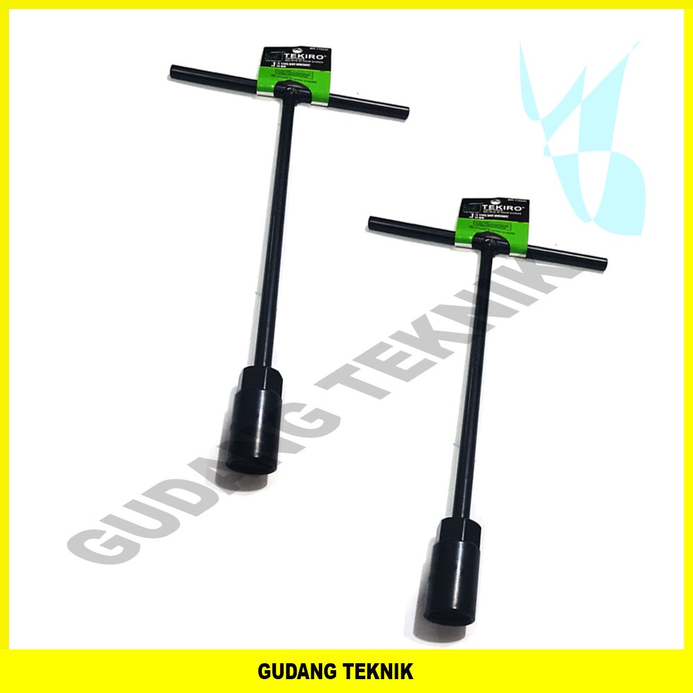 Kunci Sock T 12 mm Hitam TEKIRO JAPAN / Sock T 12 mm