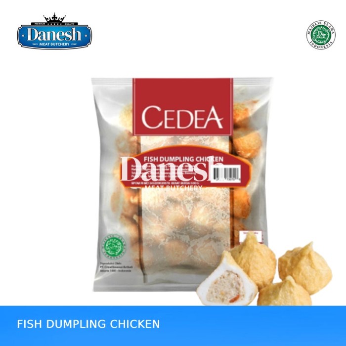 

Cedea Fish Dumpling Chicken 500gr Frozen Food Makanan Beku