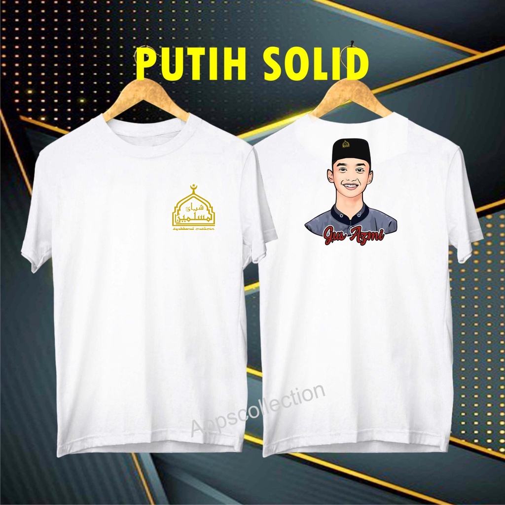 APPS Diskon Promo Gratis Ongkir/Kaos dtf GUS AZMI Kaos daKwah Islam Pesantren santri santriwati Kaos Pria Distro /Kaos Murah Kaos katun/Pakaian Pria  Pakaian Wanita Kaos Viral/Best Seller