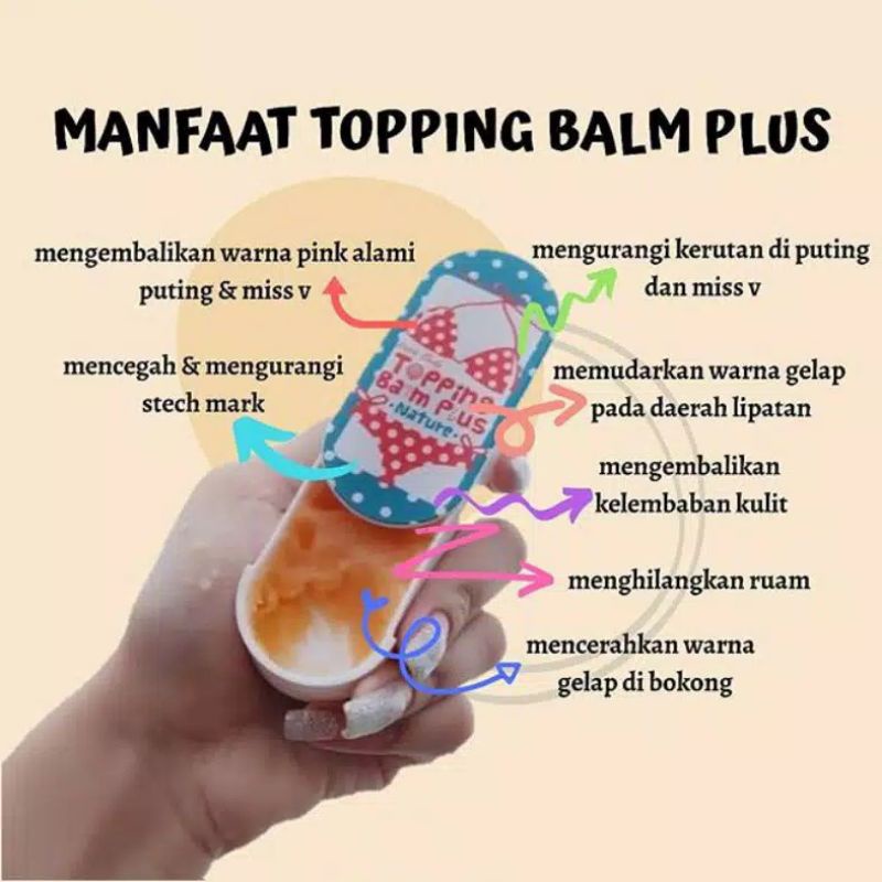 Rumah Cantik 354 PENCERAH KETIAK BOKONG SELANGKANGAN TOPPING BALM PLUS BY Little Baby PEMUTIH BADAN PERMANEN
