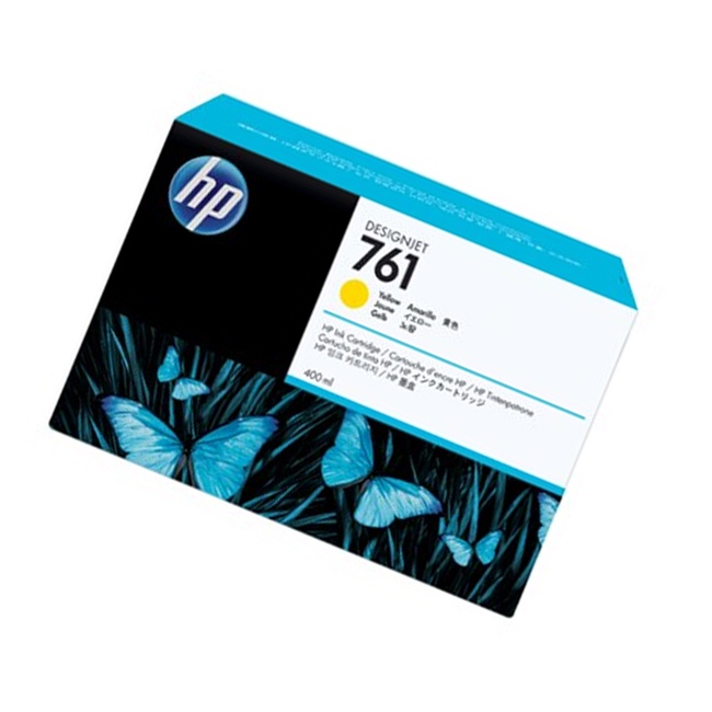 HP Toner 761 Yellow Cartridge Original