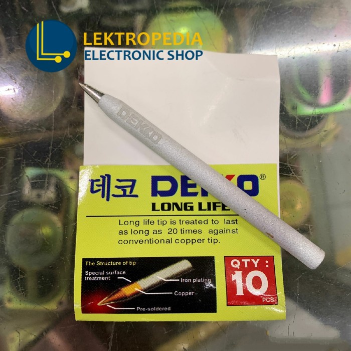 TIP Ujung Solder Dekko DS60N 60 Watt mata 60W 60 W ORI