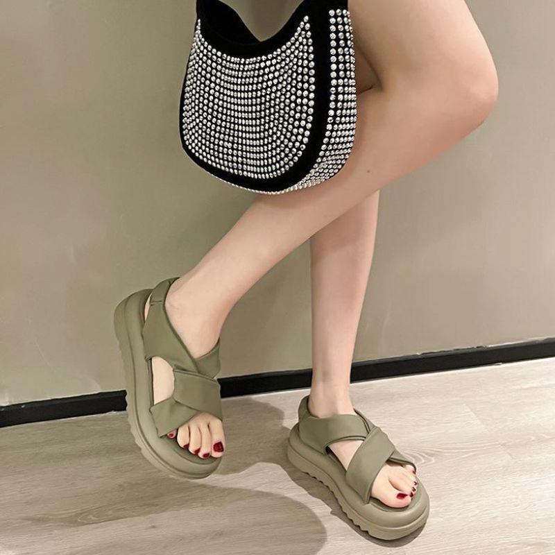 [COD] 22160 Sandal Wanita Import Xnot Tali Belakang