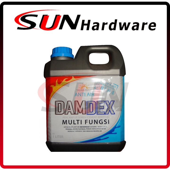 Damdex 1 Liter Cairan Obat Pengeras Cor Beton Plesteran Nat Keramik Anti Bocor
