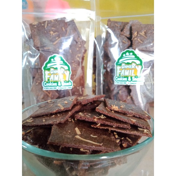 

KRIPIK BROWNIES/KRIPIK COKLAT/BROWNIES KERING