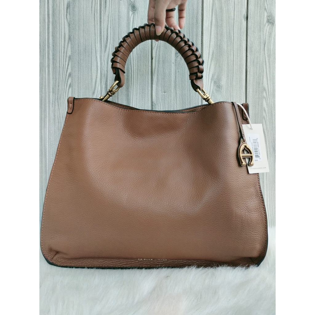 tas BRANDED ORI  Alexandra hobo Luggage brown