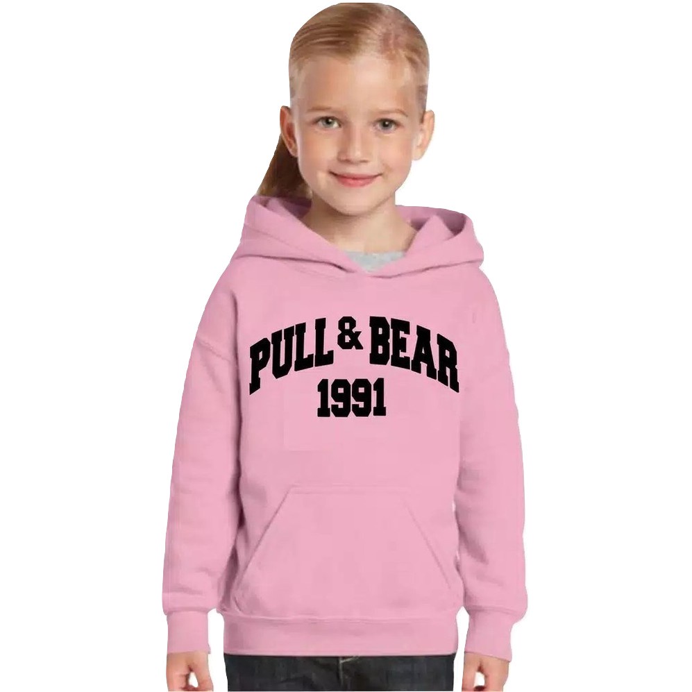 NUZ Sweater Hoodie Anak Pull&amp;Bear Sweater Fleece Baju Anak Unisex