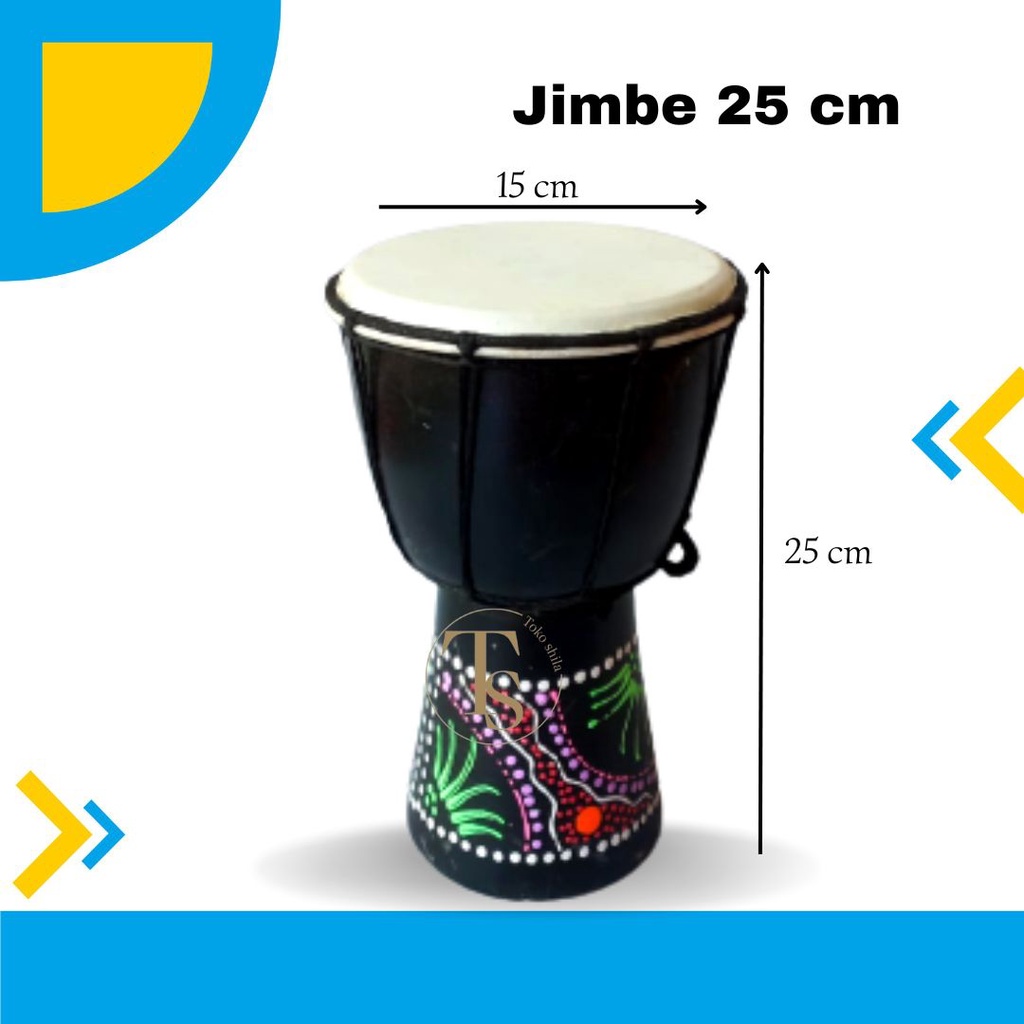 Alat Musik Tradisional Jimbe uk 25 cm gendang anang ketipung alat musik rebana alat musik jawa