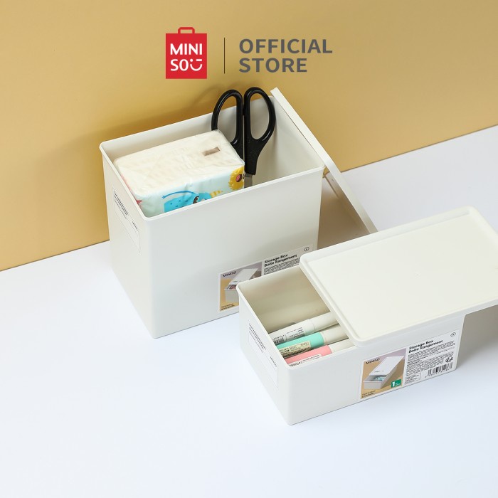 Storage Box Miniso Boite Rangement