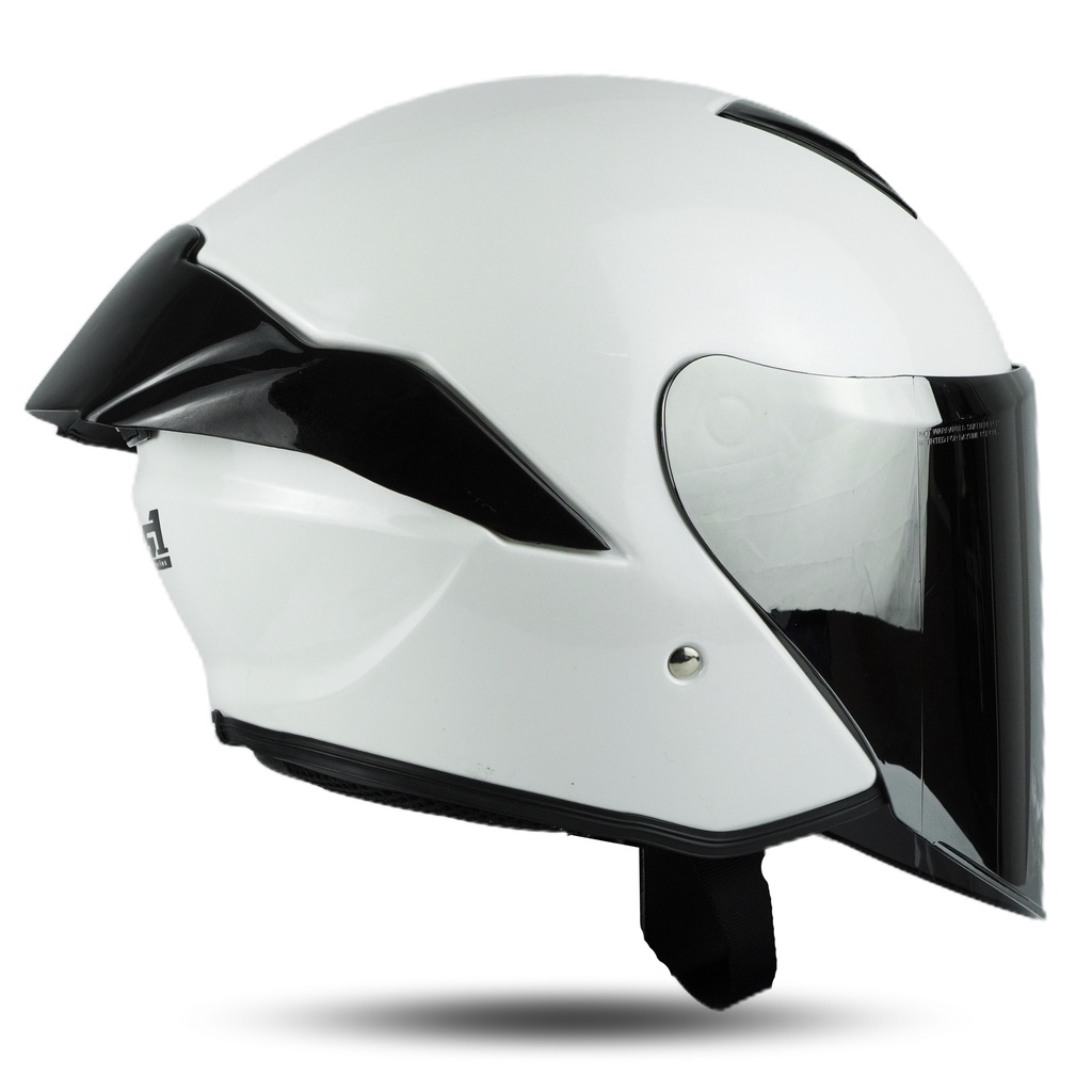 HELM JITSU JS1 SERIES GLORIA WHITE SNI