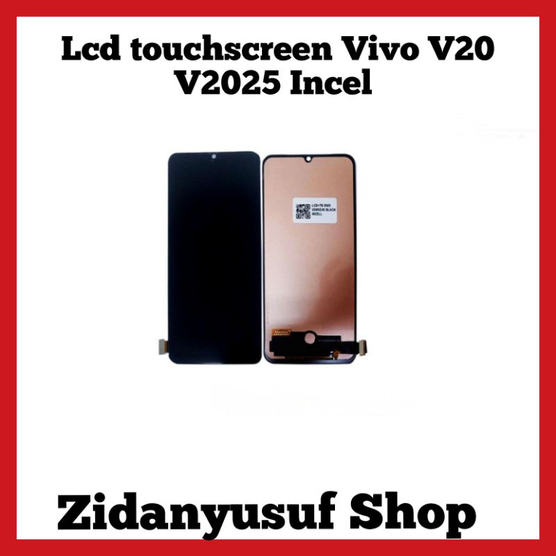 LCD TOUCHSCREEN VIVO V20 V2025 FULLSET INCEL