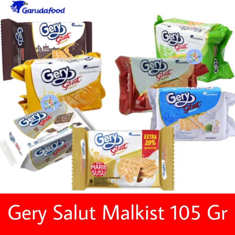 

Gery Saluut Malkist pack 105 gram