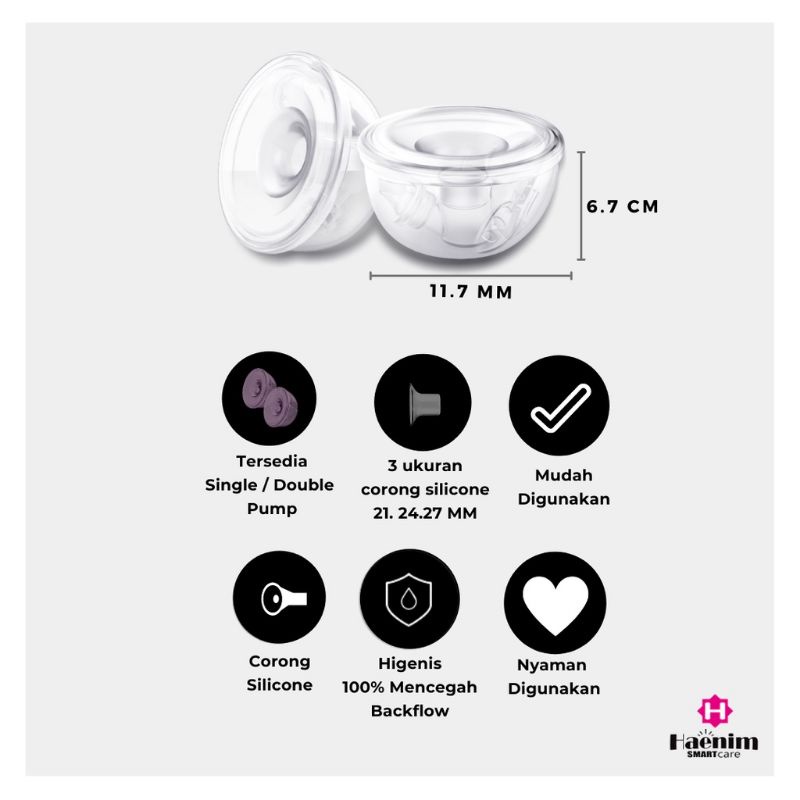 Haenim 7X Bundling Haenim Handsfree Cup Set