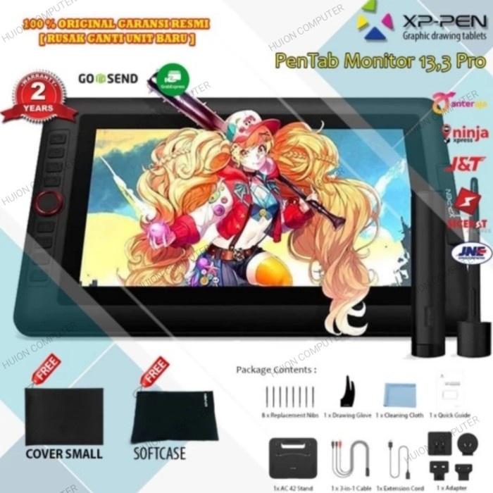 Tablet Xp Pen Artist 13.3 Inch Drawing Tablet Ips Interactive Pen Display