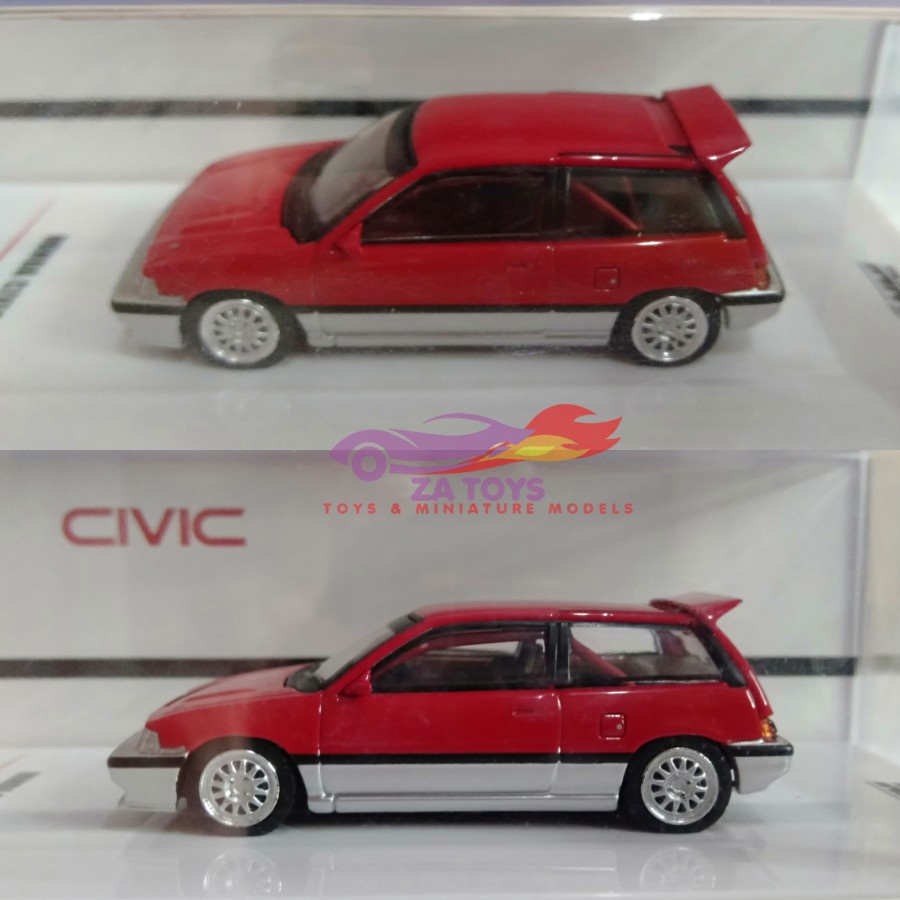 Diecast Honda Civic SI E-AT Wonder Merah by INNO Models Skala 1:64