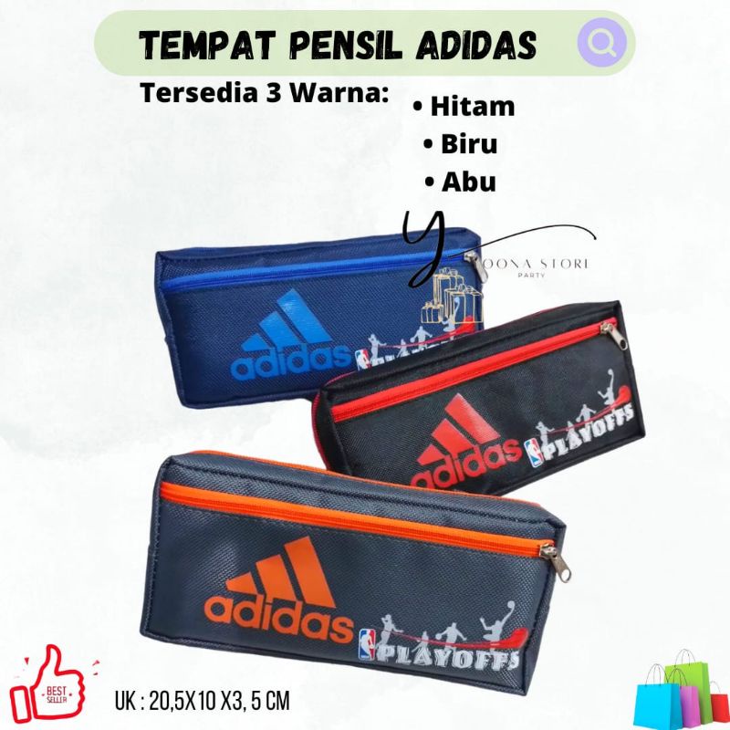 

Tempat Pensil Adidas/Tempat Pensil Sporty/ 2in Sleting-Pcs