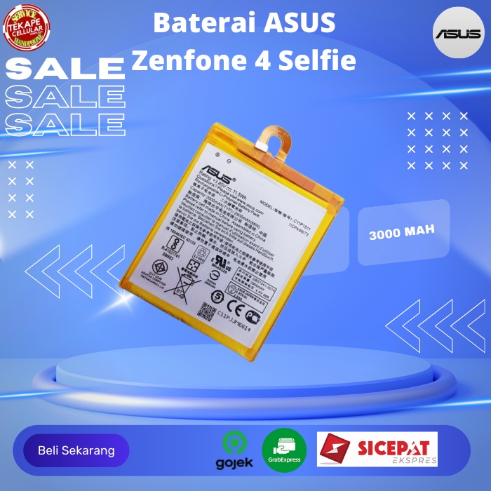 Baterai asus zenfone 4 selfie oem bergaransi