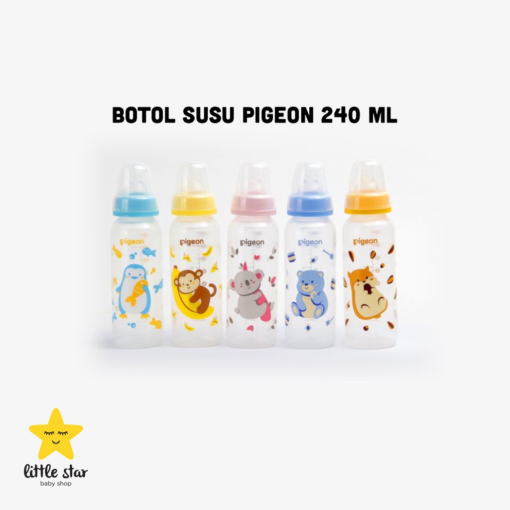 PIGEON Botol Susu Bayi 240ml Standard Neck