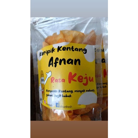 

Keripik Kentang Rasa Keju