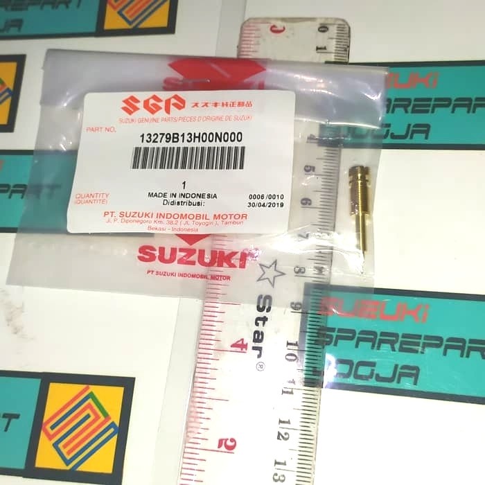 Suzuki Parts 13279B13H00N000 Baut Setelan Angin Suzuki Skywave 125 Ori