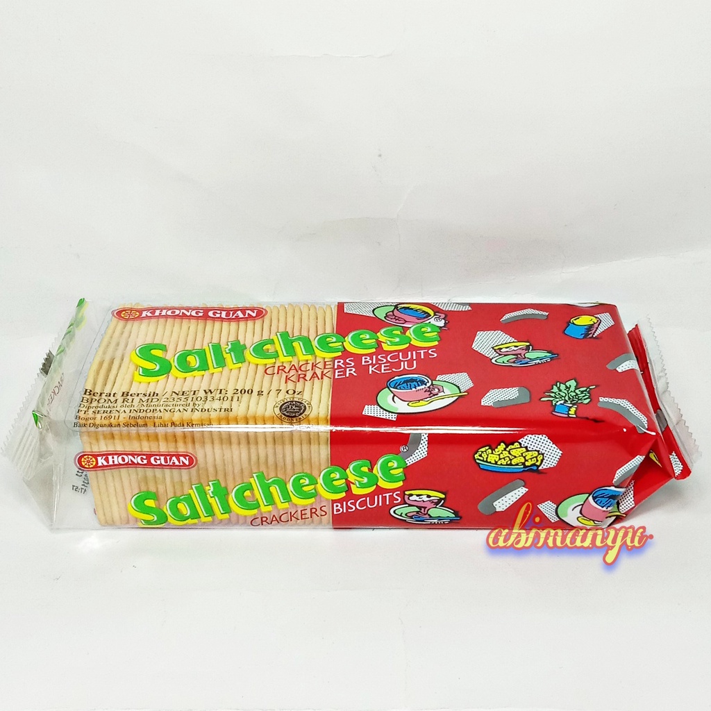 

SALTCHEESE CRACKER KHONG GUAN 200 GRAM