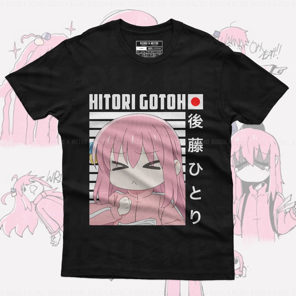 Tshirt Hitori Gotoh Kanji Anime Manga Bocchi the Rock! Premium Unisex