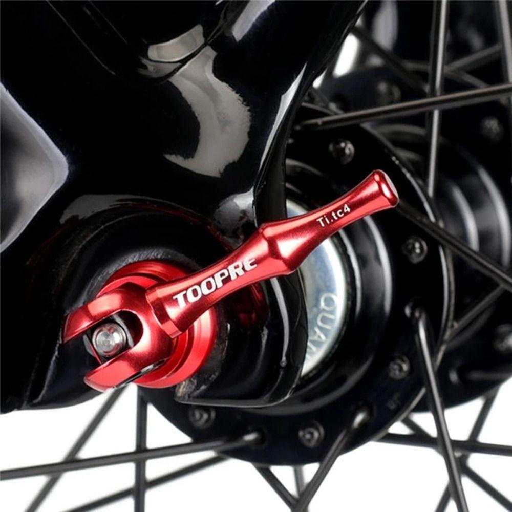 Lanfy Sepeda Quick Release Tusuk Sepeda Jalan Bersepeda Bagian Roda Sepeda Kunci Tusuk Cepat MTB Cycling Hub Wheel Tire Lever