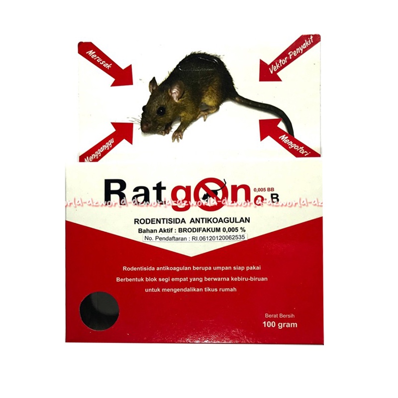 Ratgone Racun Tikus Ratgon Pembasmi Tikus Pest Control Umpan Tikus Ratgon Rat Gone Rats Mouse Pengendali Hama Mose