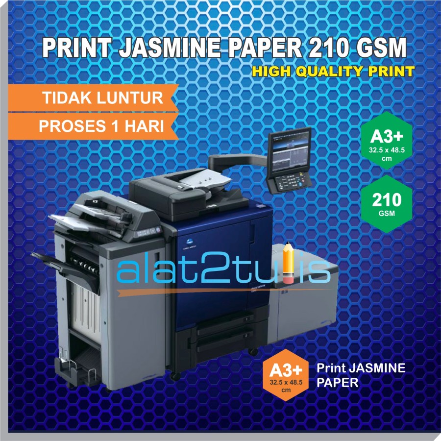 

Print A3 + warna cetak | JASMINE paper 200 gsm