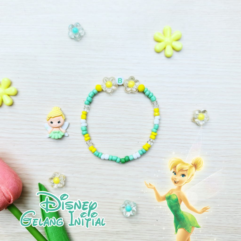 Gelang Manik Princess Free Custom Nama Initial Handmade Mr Nanas